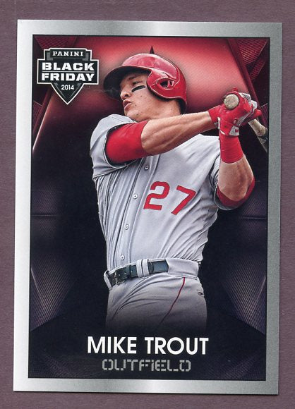 2014 Panini Black Friday #015 Mike Trout Angels 438070