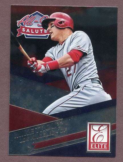 2015 Elite All Star Salute #001 Mike Trout Angels 438079