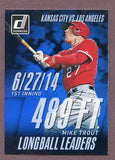 2015 Donruss Long Ball Leader #001 Mike Trout Angels 438082