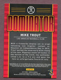 2015 Donruss Elite Dominator #018 Mike Trout Angels 438083