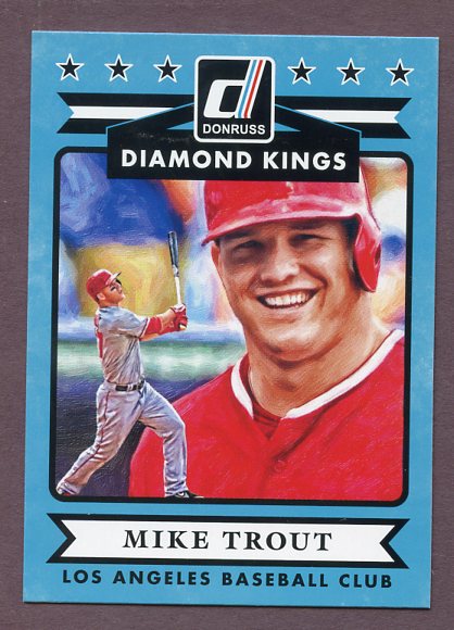 2015 Donruss #013 Mike Trout Angels 438090