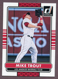 2015 Donruss #100 Mike Trout Angels Fielding 438093