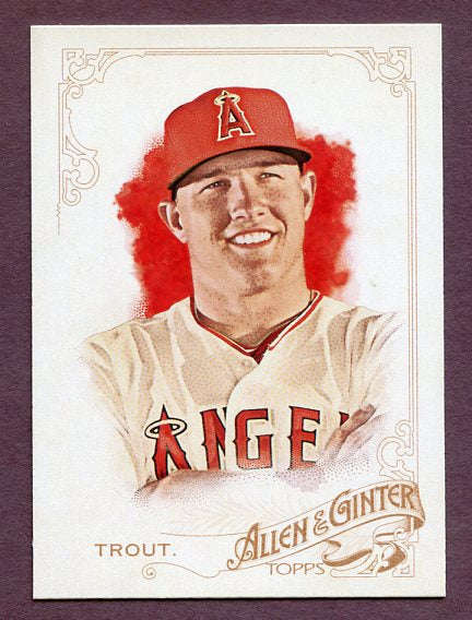 2015 Topps Allen & Ginter #252 Mike Trout Angels 438095