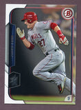 2015 Bowman #050 Mike Trout Angels 438100