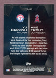 2015 Bowman Sterling The Duel #TD-DT Mike Trout Angels 438102