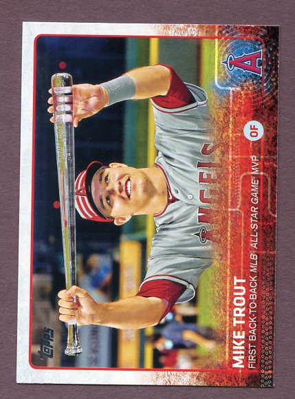 2015 Topps Update #US-227 Mike Trout Angels 438104
