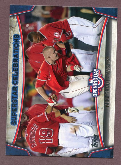 2015 Topps Opening Day Superstar #SC-01 Mike Trout Angels 438109