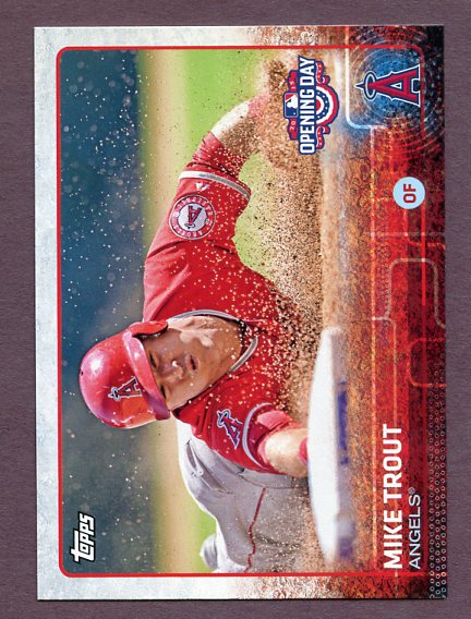 2015 Topps Opening Day #077 Mike Trout Angels 438111