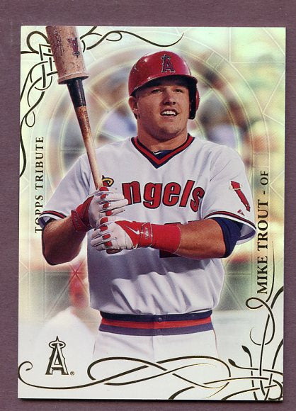 2015 Topps Tribute #001 Mike Trout Angels 438114