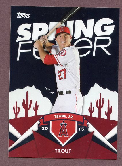 2015 Topps Spring Fever #SF-2 Mike Trout Angels 438117
