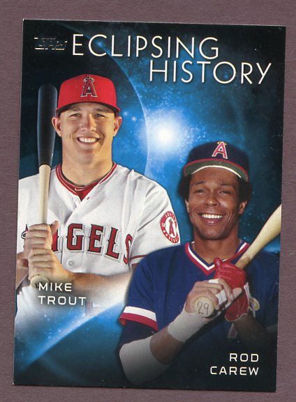 2015 Topps Ecipsing History #EH-7 Mike Trout Angels 438121