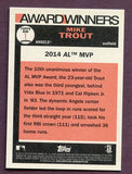 2015 Topps Heritage Award Winner #001 Mike Trout Angels 438127