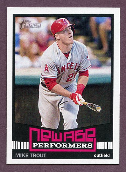 2015 Topps Heritage New Age #NAP-5 Mike Trout Angels 438129