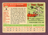 1955 Topps Baseball #004 Al Kaline Tigers VG 438162