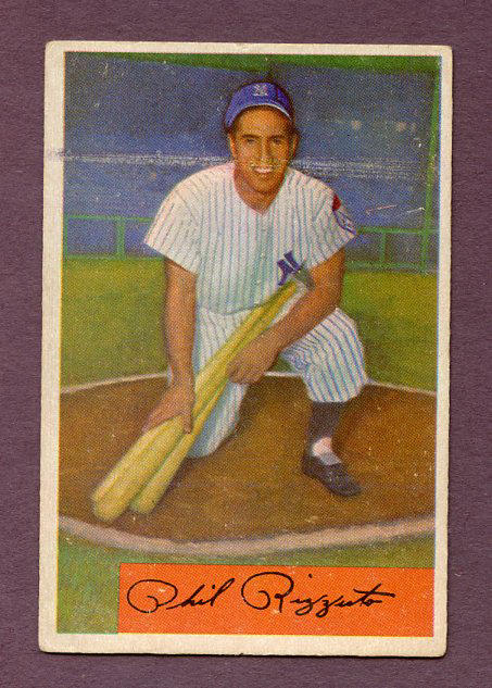 1954 Bowman Baseball #001 Phil Rizzuto Yankees VG-EX 438168