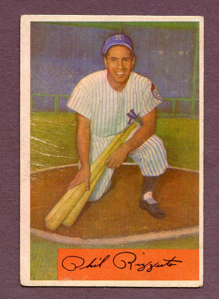1954 Bowman Baseball #001 Phil Rizzuto Yankees GD-VG 438189