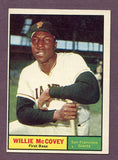 1961 Topps Baseball #517 Willie McCovey Giants NR-MT oc 438195