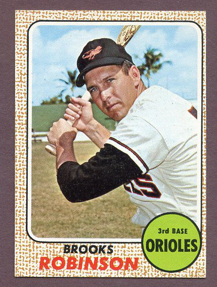 1968 Topps Baseball #020 Brooks Robinson Orioles NR-MT oc 438204
