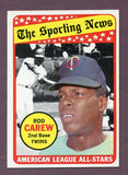 1969 Topps Baseball #419 Rod Carew A.S. Twins NR-MT 438287