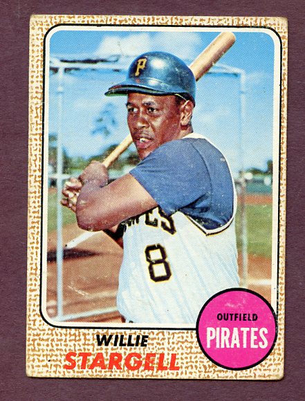 1968 Topps Baseball #086 Willie Stargell Pirates VG-EX 438289