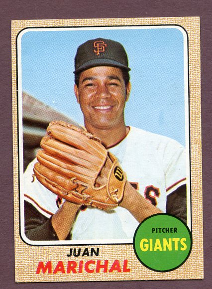 1968 Topps Baseball #205 Juan Marichal Giants EX-MT 438314
