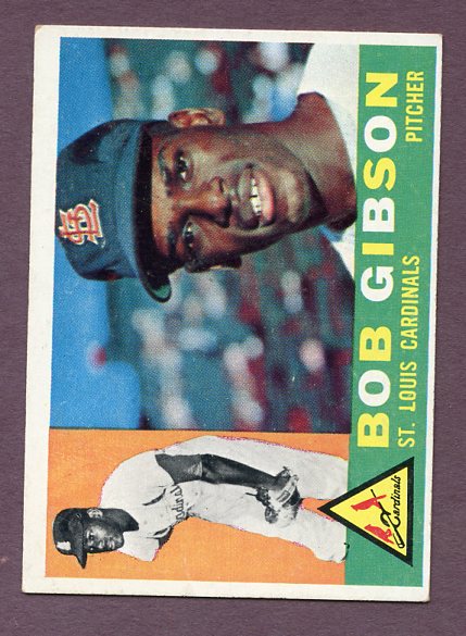 1960 Topps Baseball #073 Bob Gibson Cardinals VG-EX 438319