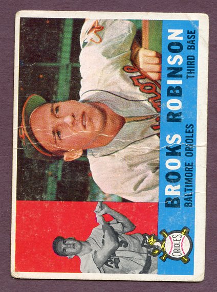 1960 Topps Baseball #028 Brooks Robinson Orioles FR-GD 438330