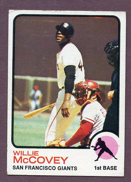1973 Topps Baseball #410 Willie McCovey Giants VG-EX 438342