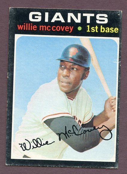 1971 Topps Baseball #050 Willie McCovey Giants VG-EX 438345