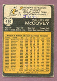 1973 Topps Baseball #410 Willie McCovey Giants FR-GD 438348