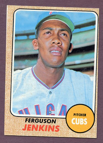 1968 Topps Baseball #410 Fergie Jenkins Cubs VG-EX 438354