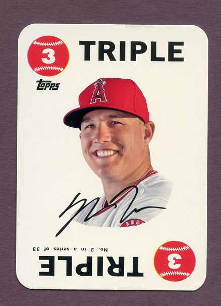 2015 Topps Archives '68 Game #002 Mike Trout Angels 438411
