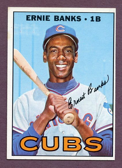 1967 Topps Baseball #215 Ernie Banks Cubs NR-MT oc 438422