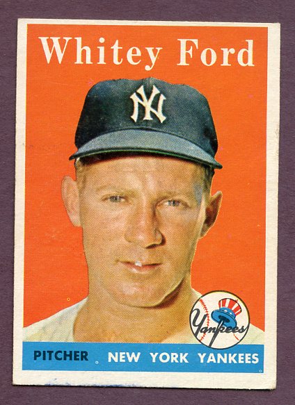 1958 Topps Baseball #320 Whitey Ford Yankees VG-EX 438430