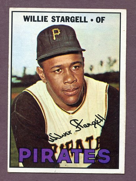 1967 Topps Baseball #140 Willie Stargell Pirates EX+/EX-MT 438439