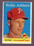 1958 Topps Baseball #230 Richie Ashburn Phillies EX-MT 438455