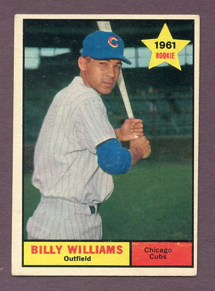 1961 Topps Baseball #141 Billy Williams Cubs VG-EX 438483