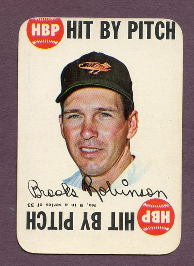1968 Topps Baseball Game #009 Brooks Robinson Orioles EX-MT 438486