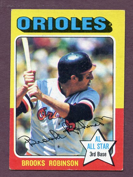 1975 Topps Baseball #050 Brooks Robinson Orioles EX 438510