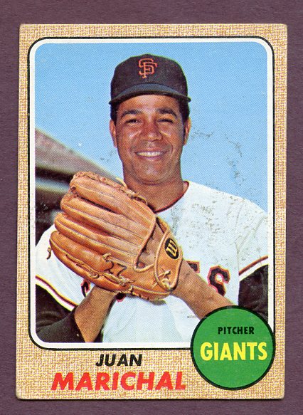 1968 Topps Baseball #205 Juan Marichal Giants VG-EX 438523