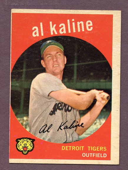 1959 Topps Baseball #360 Al Kaline Tigers VG-EX 438530
