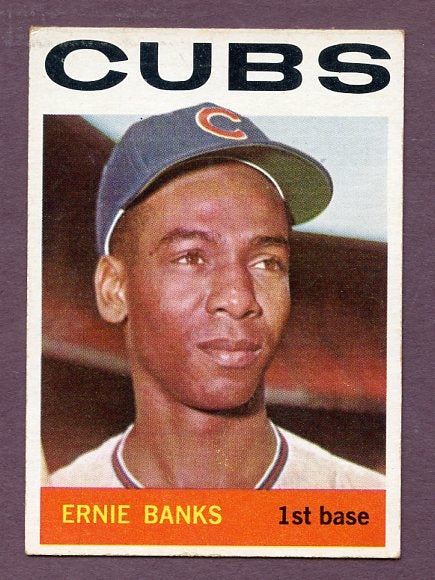 1964 Topps Baseball #055 Ernie Banks Cubs VG-EX 438560