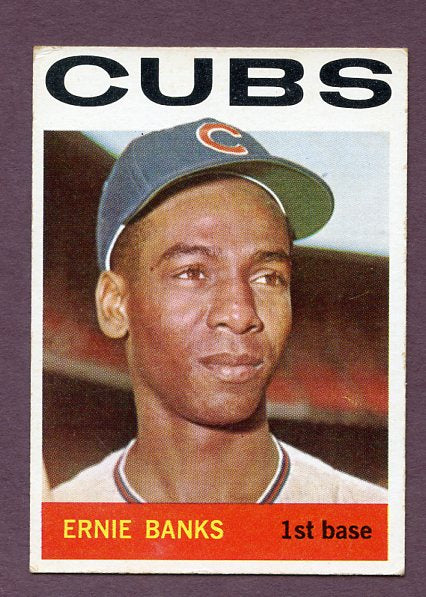 1964 Topps Baseball #055 Ernie Banks Cubs VG-EX 438567
