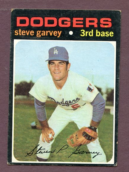 1971 Topps Baseball #341 Steve Garvey Dodgers VG-EX 438580
