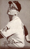 1947-66 Exhibits Bob Lemon Indians No Arm EX-MT 438735