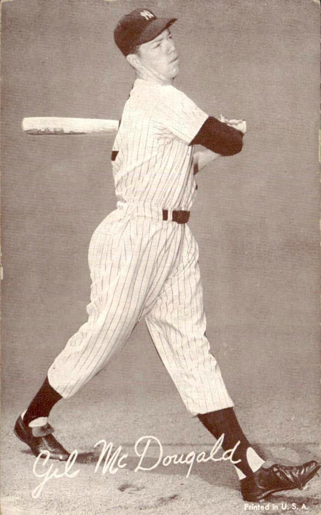 1947-66 Exhibits Gil McDougald Yankees EX 438767
