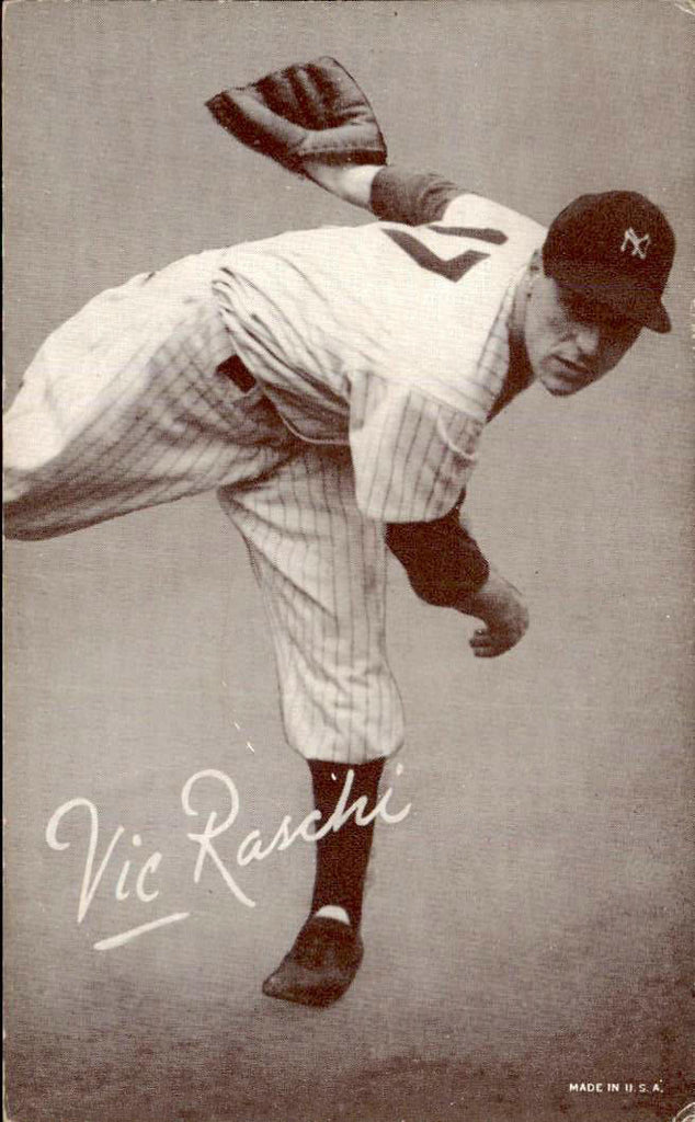 1947-66 Exhibits Vic Raschi Yankees VG-EX 438796