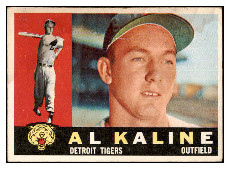 1960 Topps Baseball #050 Al Kaline Tigers VG-EX 439020