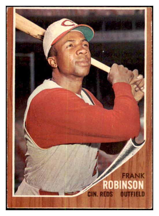 1962 Topps Baseball #350 Frank Robinson Reds VG-EX 439068