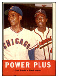 1963 Topps Baseball #242 Hank Aaron Ernie Banks EX+/EX-MT 439100